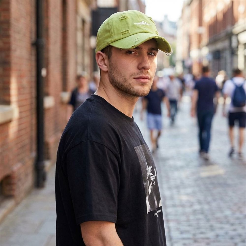 Casual Unisex Baseball Cap Ash - Embroidery Ring Sizes recension och pris