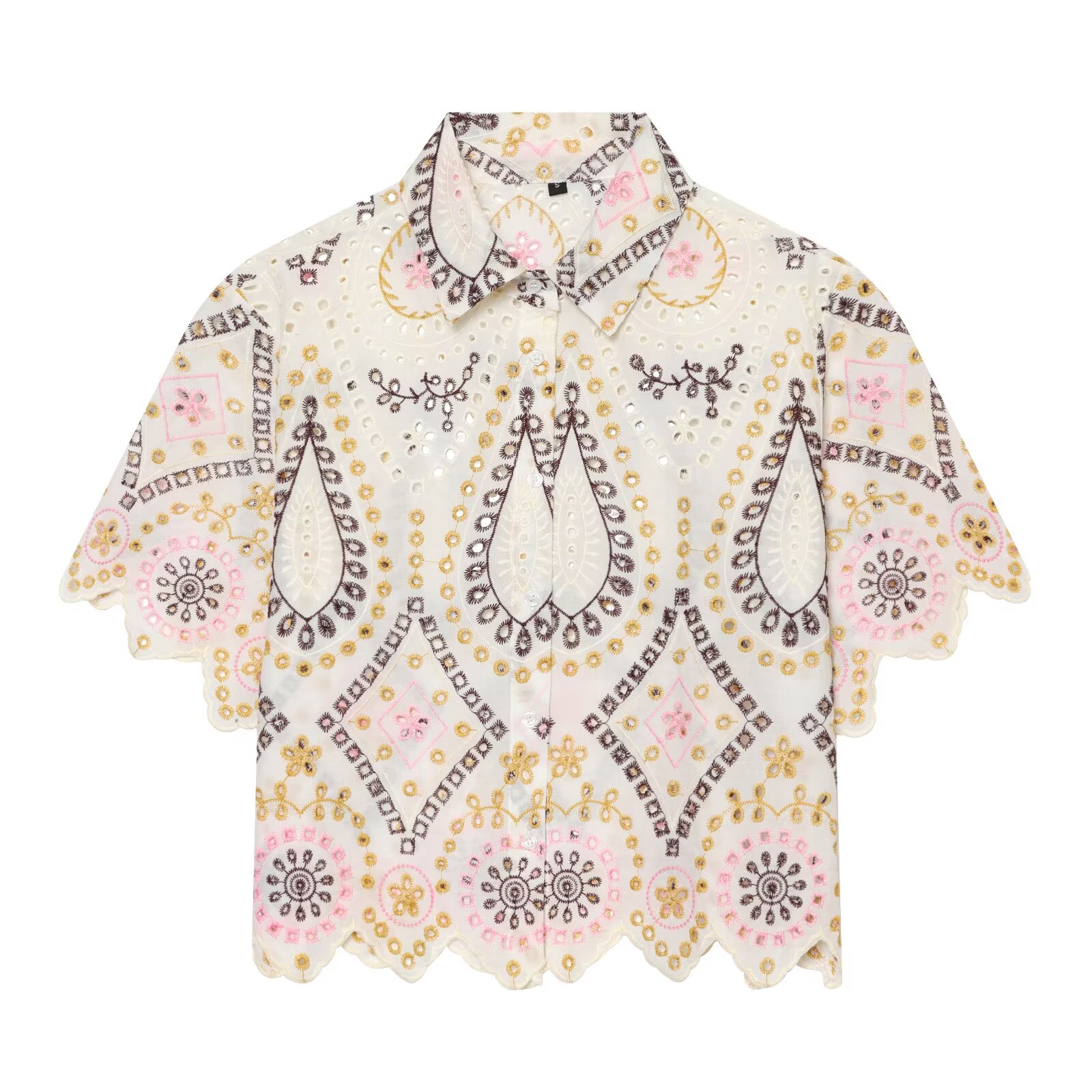 PRINTKAOIR Women's Fashion Hol - Embroidery Eyelet recension och pris