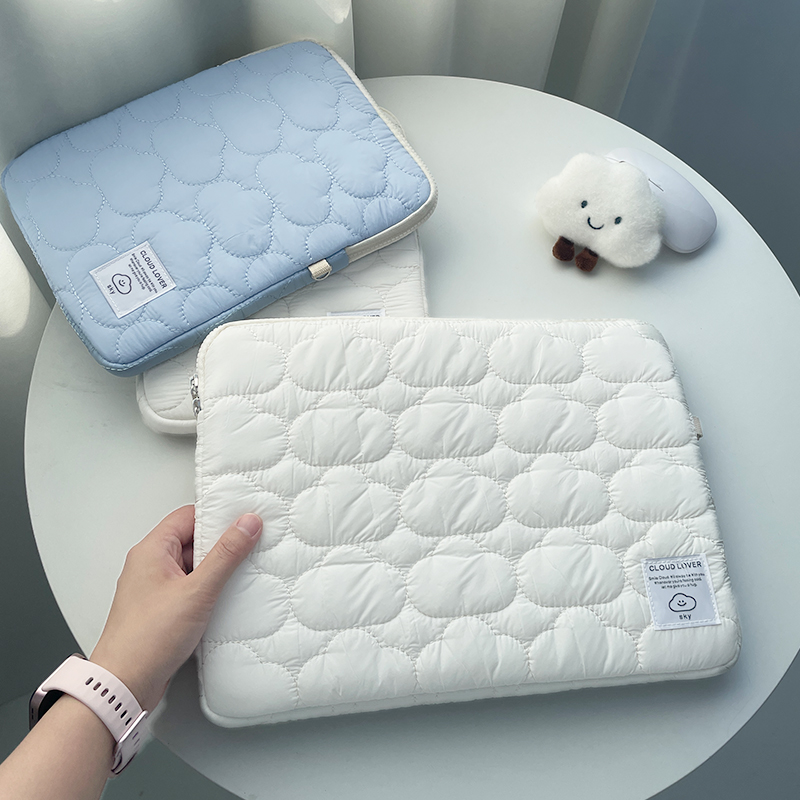 New Cloud Laptop Sleeve Ipad B - Embroidery Journal Book recension och pris