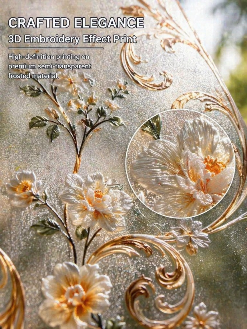 Embroidery Pattern Frosted Pri - Embroidery Removal recension och pris