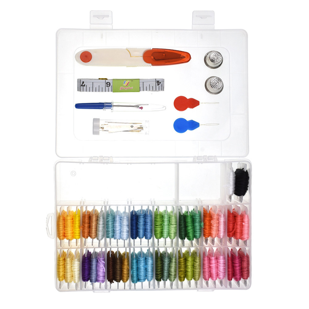 50 Assorted Embroidery Kit wit - Embroidery Free Pattern recension och pris