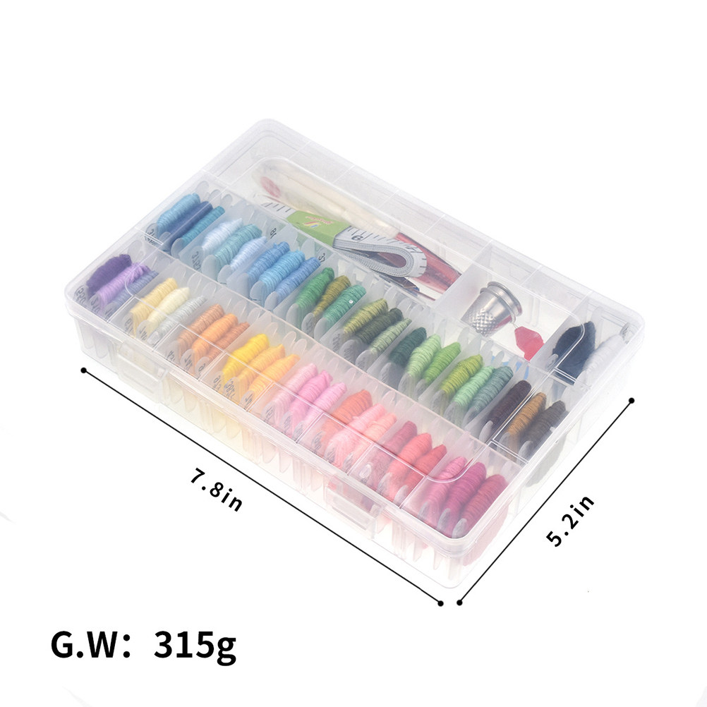 50 Assorted Embroidery Kit wit - Embroidery Free Pattern recension och pris