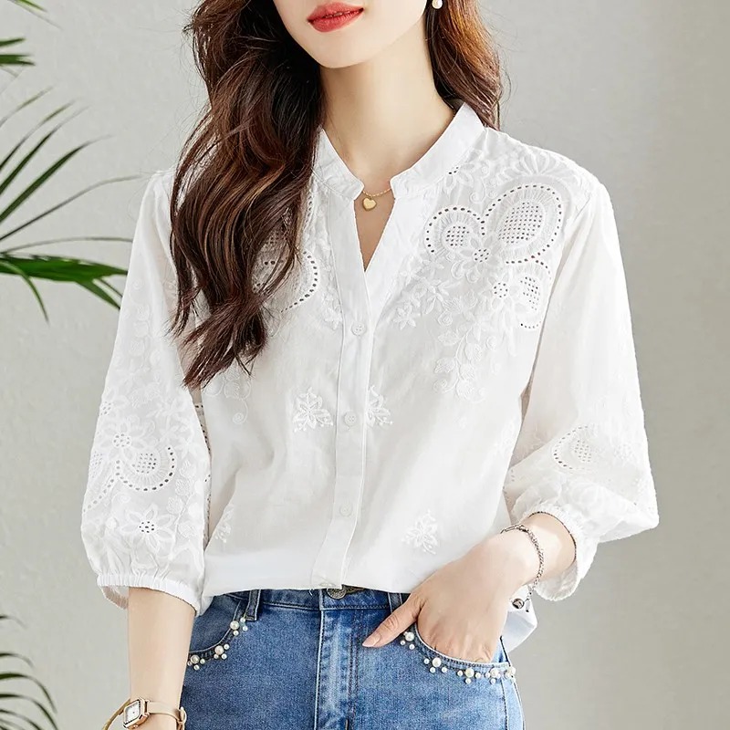 Women's White Eyelet Embroider - Embroidery Eyelet recension och pris