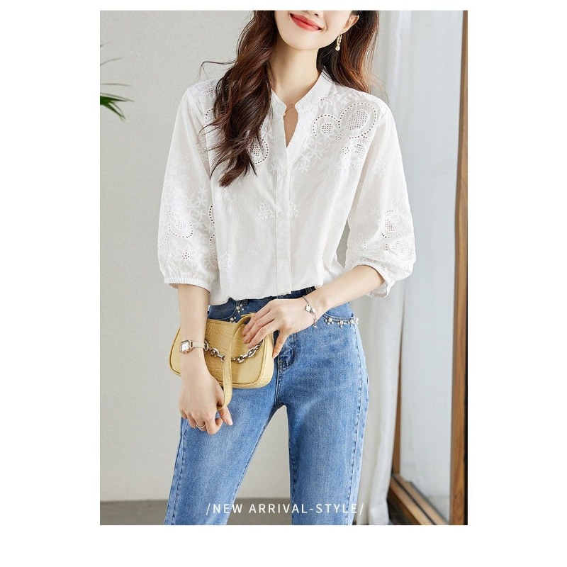 Women's White Eyelet Embroider - Embroidery Eyelet recension och pris