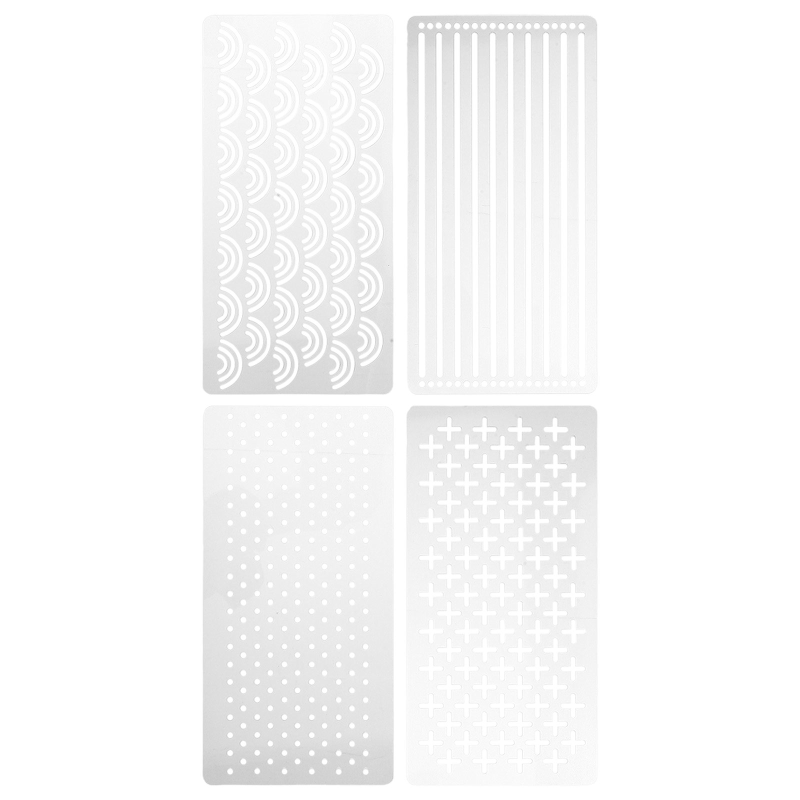 4Pcs Transparent Acrylic Quilt - Embroidery Free Pattern recension och pris