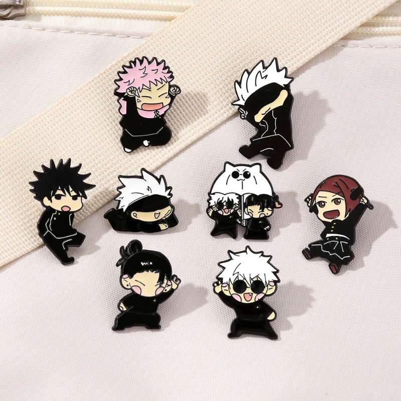 8pcs Anime Itadori Yuji Enamel - Embroidery Reddit recension och pris