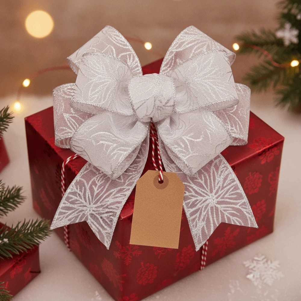 Fabric Trim Embroidery Lace Ri - Embroidery Xmas Decorations recension och pris