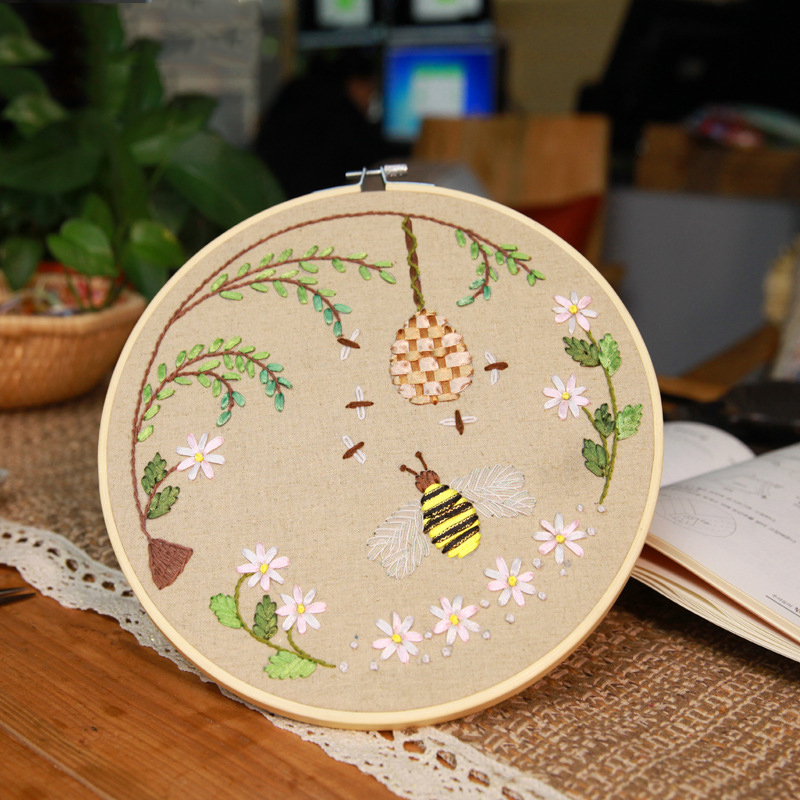 11 Size 13-40cm Bamboo Frame E - Embroidery Ring Sizes recension och pris