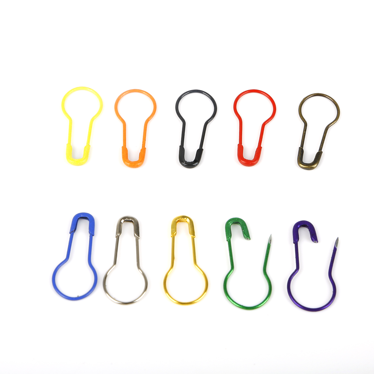 100pcs/lot Colorful Knitting C - Stitch Marker Ring recension och pris