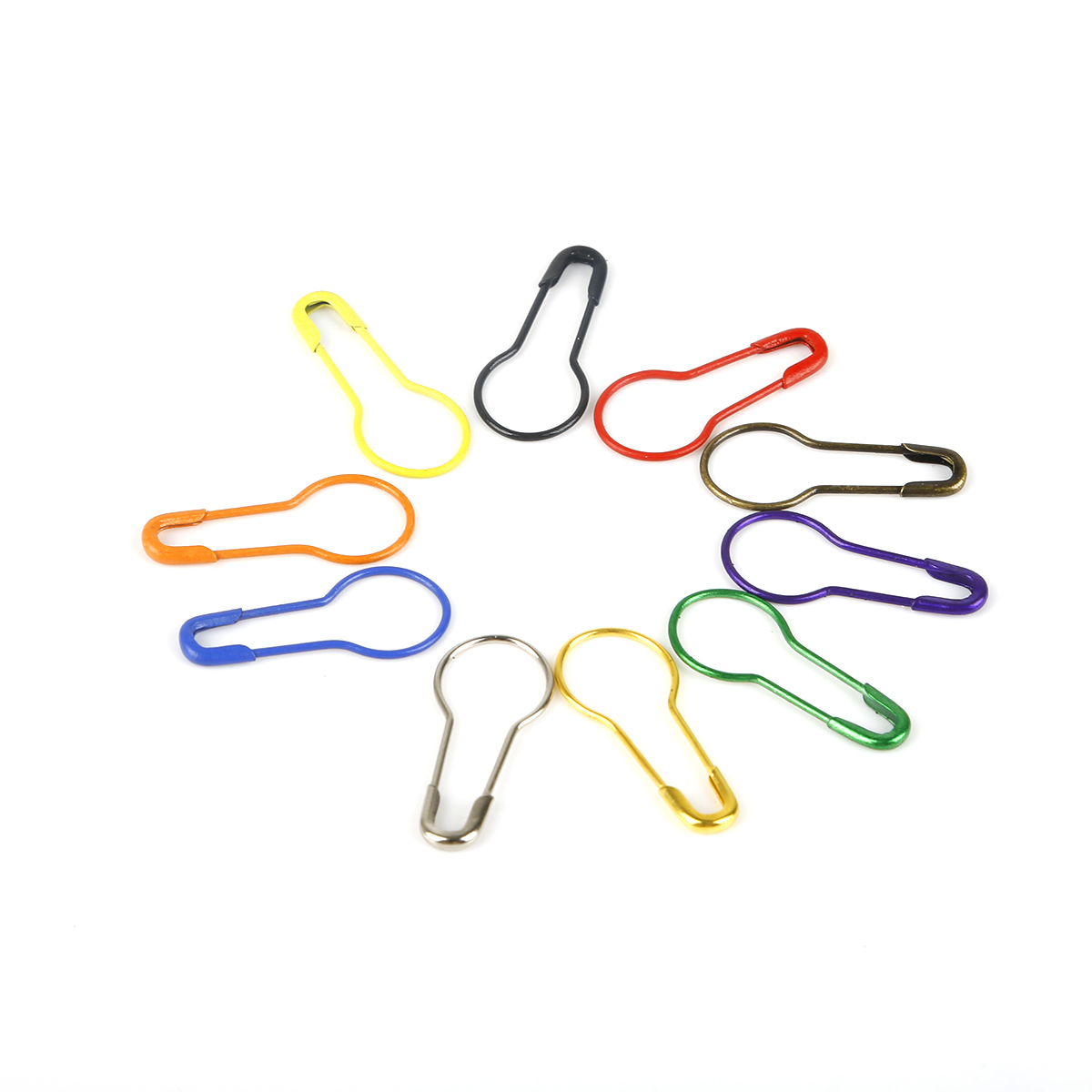 100pcs/lot Colorful Knitting C - Stitch Marker Ring recension och pris