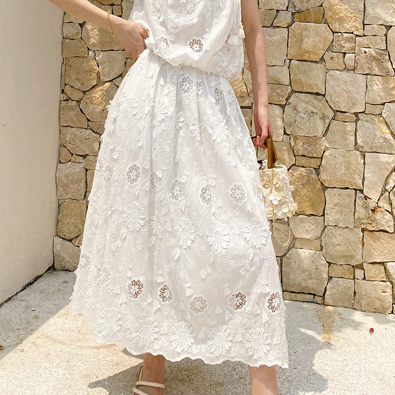 French Style Boho Embroidery B - Embroidery Eyelet recension och pris