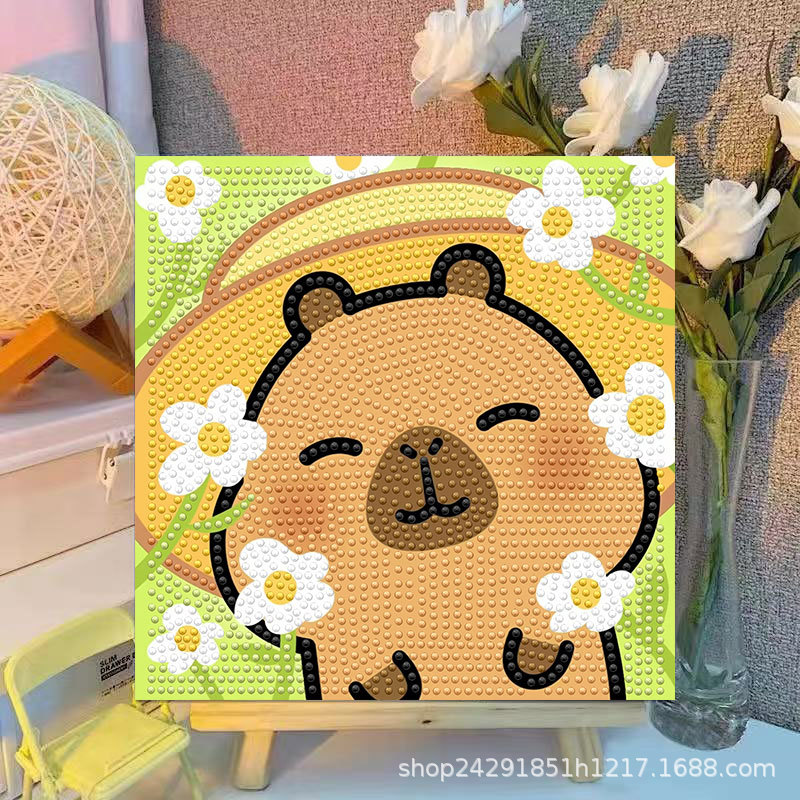 Cartoon Capibala Crystal Diamo - Embroidery Ideas recension och pris