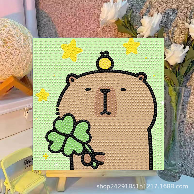 Cartoon Capibala Crystal Diamo - Embroidery Ideas recension och pris