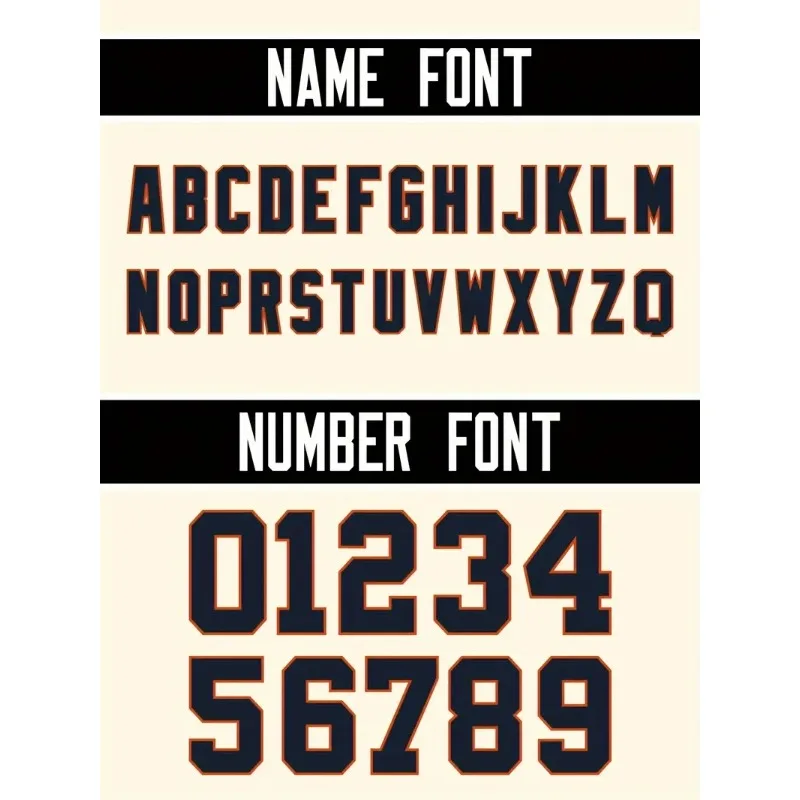 Customized Name And Number Men - Embroidery Names recension och pris