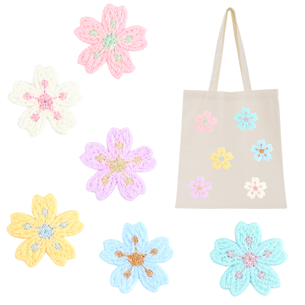 20pcs/lot Colorful 2.4cm Embro - Embroidery Patches recension och pris