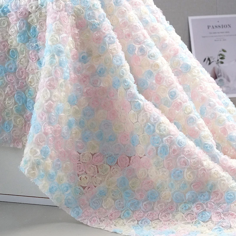 Colorful 3D Floral Embroidery  - Embroidery Ribbon recension och pris