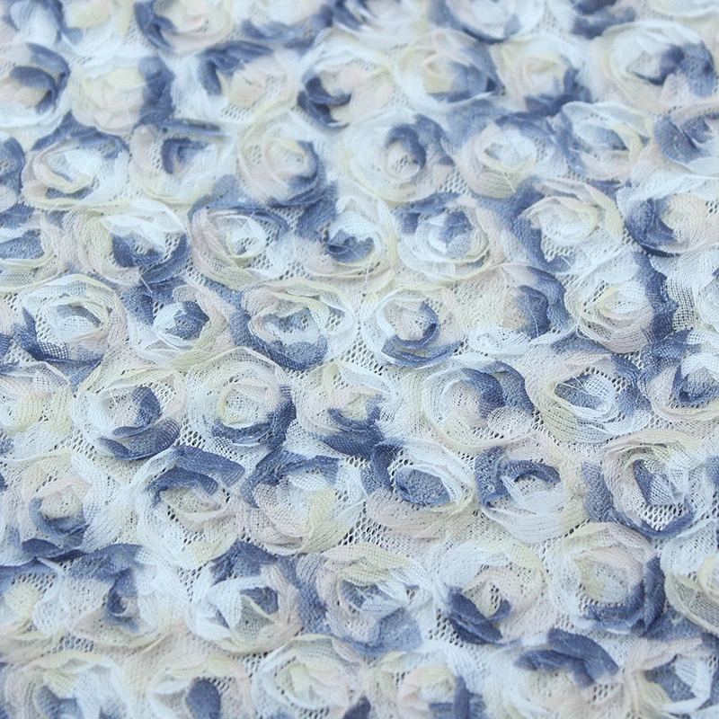 Colorful 3D Floral Embroidery  - Embroidery Ribbon recension och pris