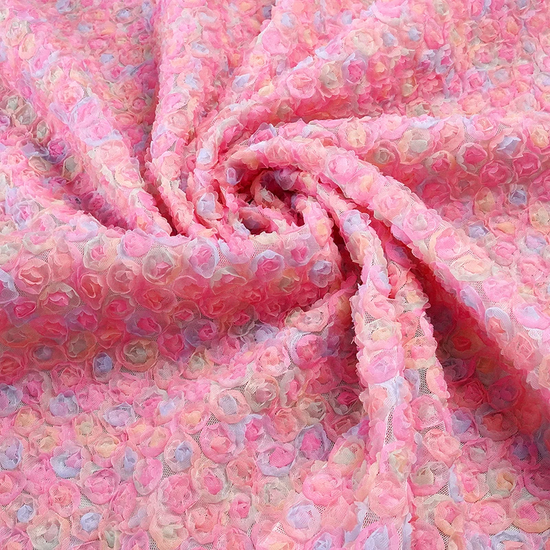 Colorful 3D Floral Embroidery  - Embroidery Ribbon recension och pris