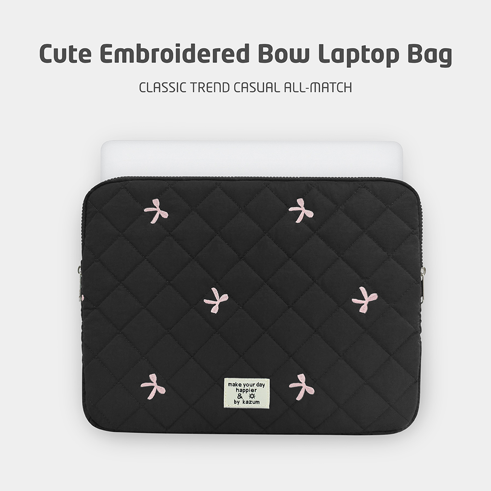 Bow Embroidery Laptop Sleeve C - Embroidery Journal Book recension och pris